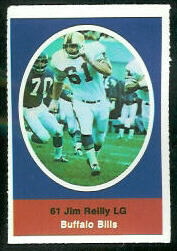 1972 Sunoco Stamps      051      Jim Reilly T